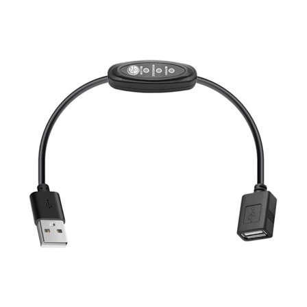 Tuulettimen nopeudensäätimen kaapeli virtalähde USB 5V 3 nopeutta säädettävä USB-tuuletin