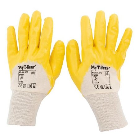 MY-T-GEAR Arbetshandske nitril 7 - Lyreco - Skyddsutrustning - Skyddshandskar - Allroundhandskar