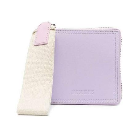 Jacquemus, Wallets ; Cardholders Fioletowy, Kobieta, Rozmiar: ONE Size