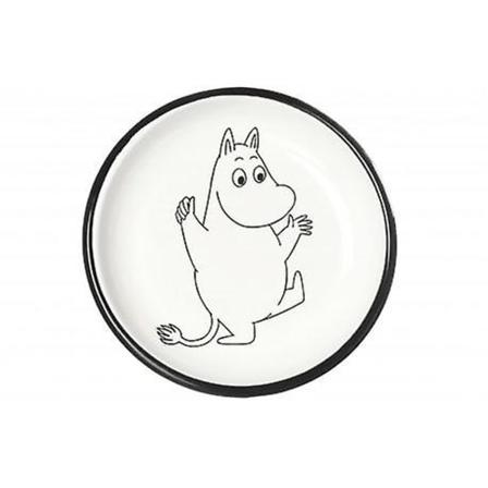 Emaljtallrik Mumintrollet ø 18 cm från Mumin retro-serien (FMY)