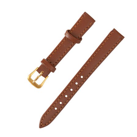 Unisex Universal Urrem med Spænde PU Læder Udskiftningsrem Tilbehør Brun 12mm / 0.47in