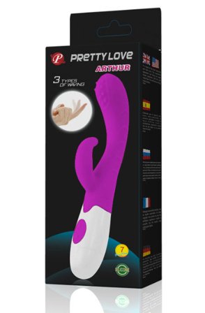 Kjøp Pretty Love Arthur Rabbit Vibrator - Rabbitvibrator | God pris