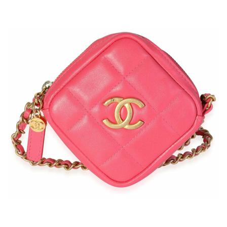 Chanel Vintage, Cross Body Bags Roze, Dames, Maat:ONE Size