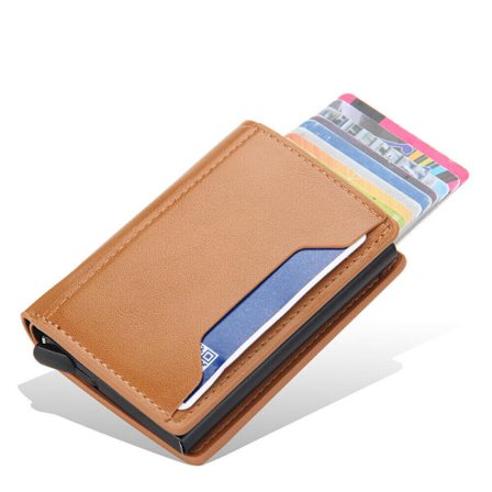 Miesten Pop Up -lompakko Rfid Blocking Slim Card Holder Automatic - varastossa
