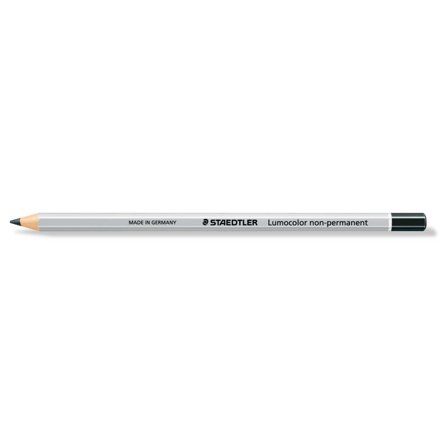 Staedtler Lumocolor Non-Permanent Omnichrom Pencil Black (Pack 12) 108-9
