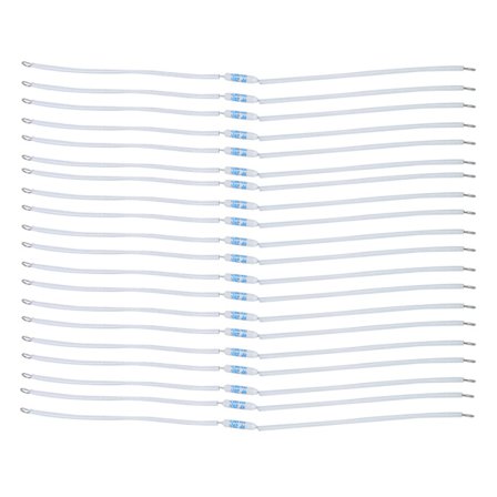 20 stk. 250V 10A RF Keramisk Termisk Sikring 185C 240mm 9.4in Apparat Avskjæring