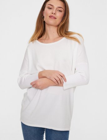 FREE/QUENT Pullover - White - L