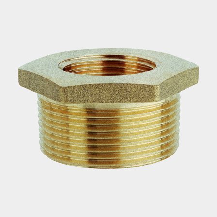 Reduzierstück Maestrini Reducing Bushing, Messing, 1" G (BSP) (innen) zu 1 1/2" G (BSP) (außen) - Boot