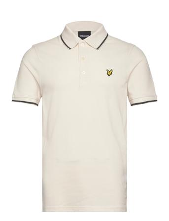 Tipped Polo Shirt Cream Lyle & Scott