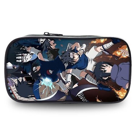 Naruto blyantspose med stor kapacitet, penalhus til kontorartikler, til elever i grundskolen og gymnasiet