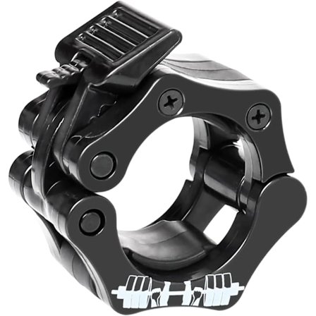 Olympiapainojen lukot - 2 tuuman painonnostotangon lukot - Pikakiinnitykselliset painonnostotangon kaulukset - Kuntoiluun ja painonnostoon