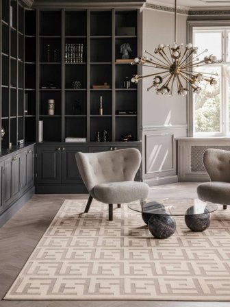 Kitchen Rug Dakari 160X230 Cotton Single Colored Beige