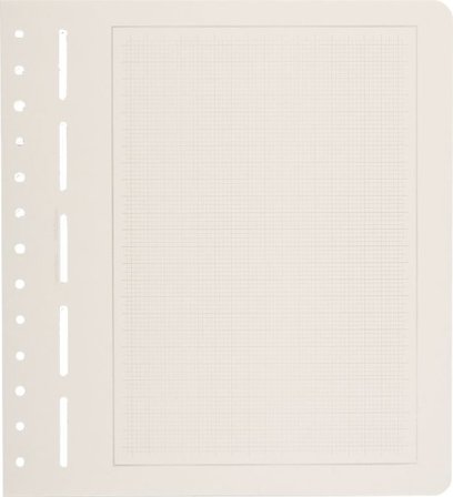 Primus A blankoblade - Hvide med gråt net mønster - 50 stk.