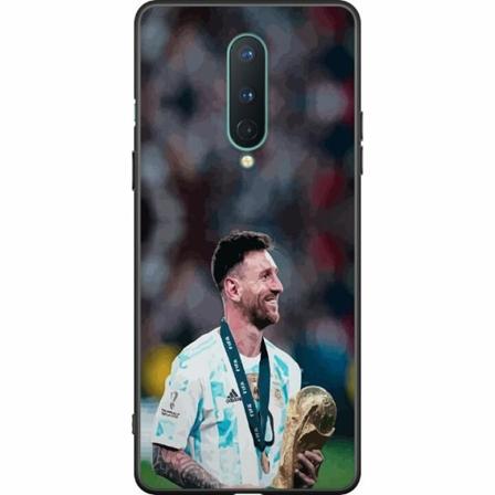 Oneplus 8 Svart Skal Messi