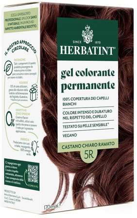 Herbatint Tinta Capelli Gel Permanente 5r Castano Chiaro Ramato