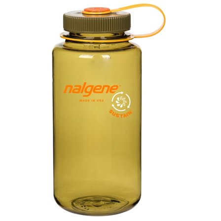 Nalgene 909ml Wide Mouth Sustain flasks Green OneSize