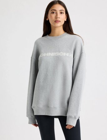 Röhnisch Cotton Emblem Sweatshirt - Grey - S