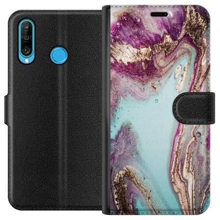 Kompatibelt Plånboksfodral till Huawei Huawei P30 lite Fairy Dream