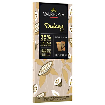 Valrhona Dulcey 35% sjokolade, 70 g