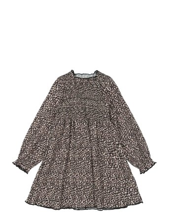 The New Tnstpetula L_S Pleat Dress - Multi/patterned - 110