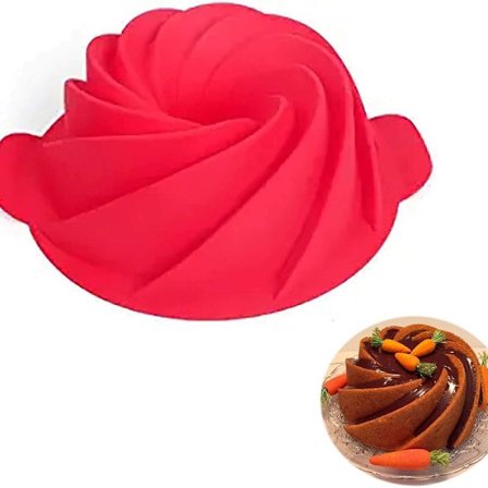 Premium silikone kageform bageform kage bageform fleksibel gugelhupf