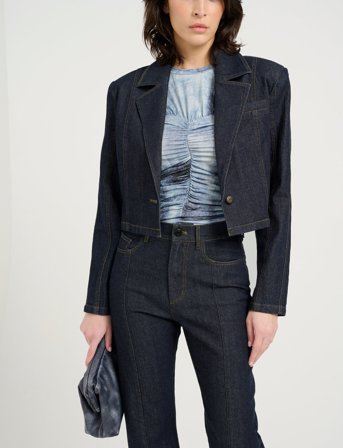 Gestuz Tilmagz Short Jacket - Navy - 42