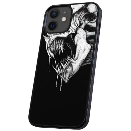 iPhone 12/12 Pro - Kuoret/Suojakuori Kallo Hirviö Multicolor