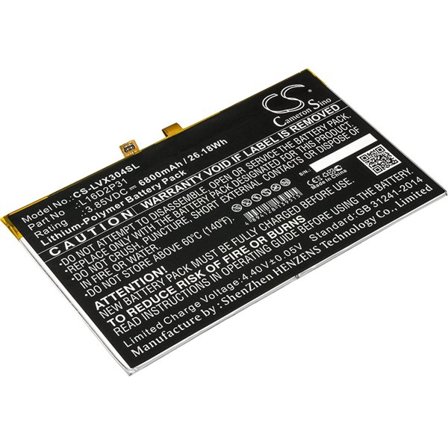 Batteri till Tablett för Lenovo Tab 4 10, Tab 4 10.1, TB-X304F m.fl.
