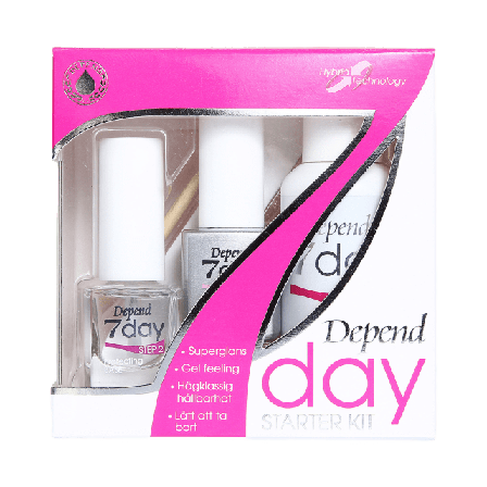 Depend 7day Starter Kit Presentaskar & set Dam ONESIZE