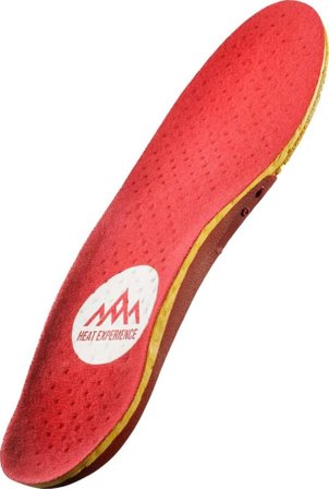 Heat Experience Heated Insoles inner soles Red 35-37