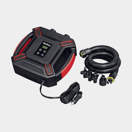 Elektrisk pump Bestway PowerGrip, DC 12 V, med digital tryckmätare (manometer) + flexibel slang