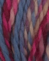 Garn Balder Multi 100g Blå/rosamelerad