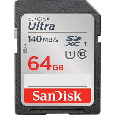 Minneskort SDXC Ultra 64GB 140MB/s