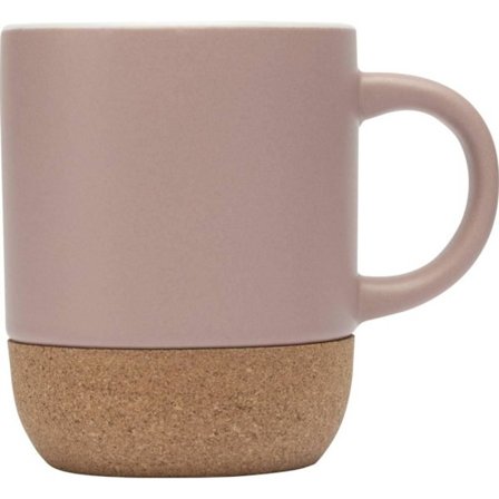 Billie Kork Keramik 300ml Mugg One Size Dusty Pink