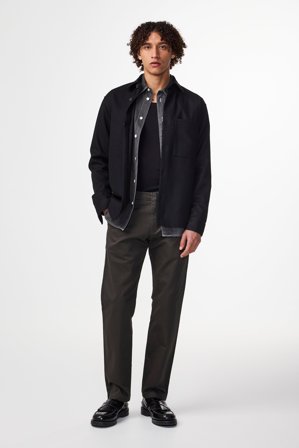NN.07 Theo 1420 Chino Herren Grün Bio-Baumwolle
