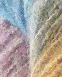 Garn Twisty Air Gelb multi