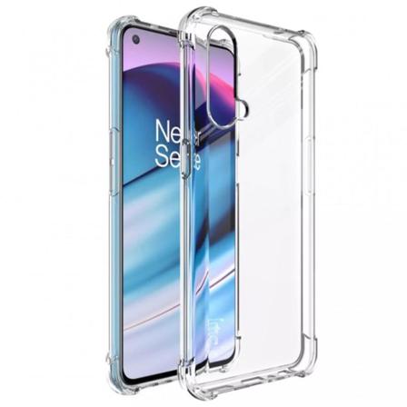 Oneplus Nord Ce 5g Stötdämpande Silikon Skal Shockr Transparent