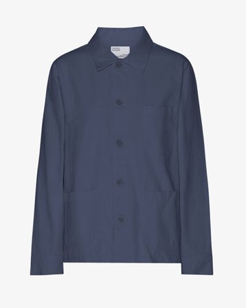 Organic Workwear Jacket - Petrol Blue - Female - L