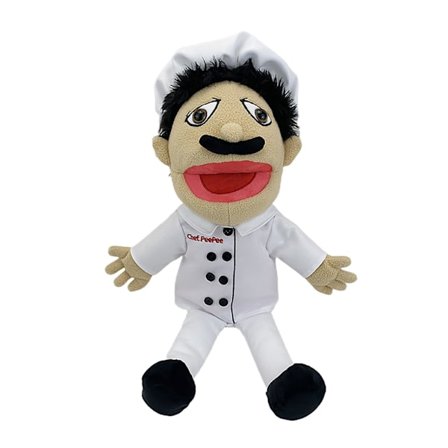 Jeffy Soft Plysh Toy Hand Puppet Jeffy Puppet Plysh Toy Game Series Hand Puppets Plysh Hat Game Toy, tegneseriedukke Plysjdukke Morsom og søt forelder