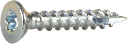 ESSVE ESSDRIVE Treskrue 3 mm Ø, forsenket, FZB Blankforsinket, Innfesting