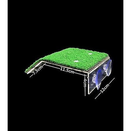 Sköldpadda basking plattform, sköldpadda ramp Sköldpadda vila terrass Reptilstege med konstgräs akvarium dekor