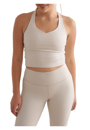 aim'n Sculpting Strappy Bralette Träningskläder Dam Beige XS