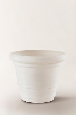 Jotex - Utepotte, Diameter 38 Cm Hvit - POLLY - Kjøp Hagekrukker hos Jotex