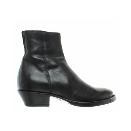 Moma Ankle Laarzen , Zwart , Dames , Maat: 37 EU Enkellaarsjes