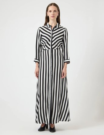 YAS Yassavanna Long Shirt Dress S. Noos - Black - XL