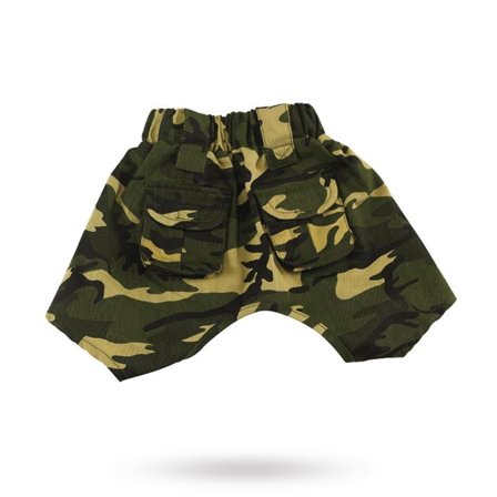 Zack and Zoey - Bomullsbukser med kamuflasjemønster - Hundeklær, Koseklær, Fest & Utkledning, Hundesko på Doggie.no