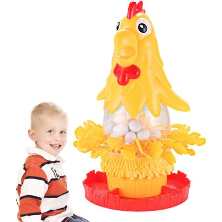 Hönor som lägger ägg, Elektrisk leksakshöna som lägger ägg, Plocka ägg