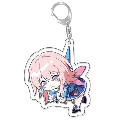Spel Honkai Star Trail Nyckelring Anime Influens 3:e Gen ACG Fan Cosplay Pack Hänge Nyckelring