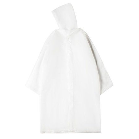 Regnrock »Regnrock EVA Resa Transparent Regn Poncho Regntillbehör för Kvinnor och