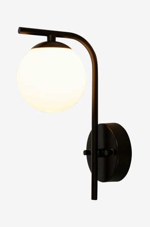 Aneta Lighting - Kylpyhuonevalaisin NICOSIA - Musta - Kylpyhuonevalaisimet - - Homeroom